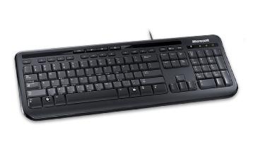 MICROSOFT Wired Keyboard 600 - Toetsenbord - USB - Zwitsers Duits - zwart (ANB-00013)