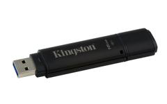 KINGSTON DataTraveler 4000 G2 Management Ready - USB flash drive - encrypted - 16 GB - USB 3.0 - FIPS 140-2 Level 3 - TAA Compliant
