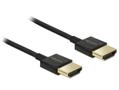 DELOCK HDMI-A kabel 3m 4K Slim Premium