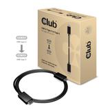 Club 3D CAC-1522 - USB type C-kabel - 24 pin USB-C til 24 pin USB-C - 80 cm (CAC-1522)