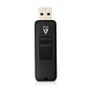 V7 4GB FLASH DRIVE USB 2.0 BLACK 10MB/S READ 3MB/S WRITE MEM