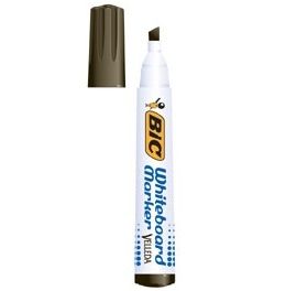 BIC Velleda 1751 Whiteboard Marker Chisel Tip 3.7-5.5mm Line Black (Pack 12) - 904946 (904946)