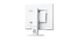 EIZO 24" LED FlexScan EV2455-WT 1920x1200 IPS, 5ms, 1000:1, Speakers, VDA/ DVI/ HDMI/ DP