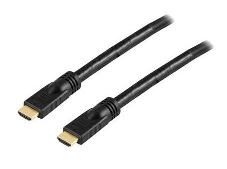 DS DELTACO HDMI Active Cable | HDMI - HDMI | Max 3840x2160 30Hz | Black | 20m (HDMI-1200)