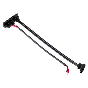 SILVERSTONE Seriel ATA-kabel Sort 18cm (SST-CP12)