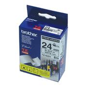 BROTHER Tape/24mm black on white f P-Touch TZ (TZS251              )