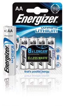 ENERGIZER Batteri ENERGIZER U.Lithium AA/LR06 (4) (635206)