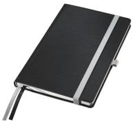LEITZ Notesblok Style A5 lin 80 ark 100g hard cover sort