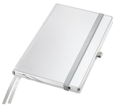 LEITZ Notesblok Style A5 lin 80 ark 100g hard cover hvid (44850004)
