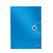 LEITZ 3-klaffmapp WOW PP A4 blå