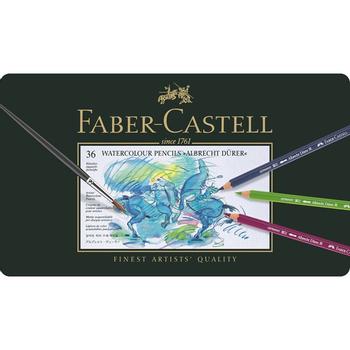 FABER-CASTELL akvarellikynä A.Duerer 36 väriä/ rasia (117536)