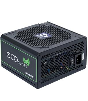 CHIEFTEC ECO 700W, 24-pin ATX, Aktiv, PS2, 80 PLUS Bronze, PC, Sort - (Fjernlager - levering  2-4 døgn!!) (GPE-700S)