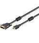 GOOBAY GB DVI KAAPELI 2M, DVI-D-HDMI (P)