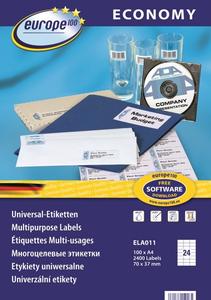 AVERY ELA011 Universal labels 70x37,1 (2400) (ELA011)