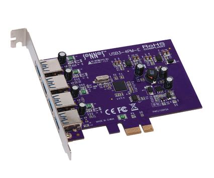 SONNET Allegro USB 3.0 PCIe - USB-adapter - PCIe - USB 3.0 x 4 (USB3-4PM-E)