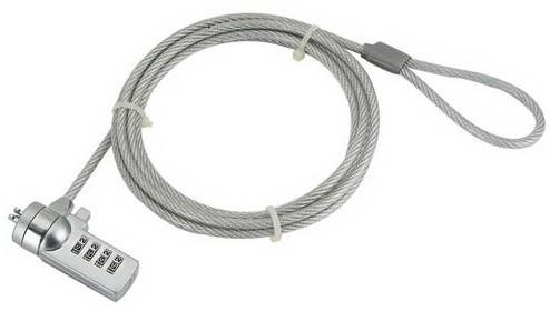 GEMBIRD Cable lock for notebooks (4-digit combination) (LK-CL-01)