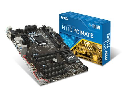 MSI H110 PC MATE LGA 1151 mATX (H110 PC MATE)