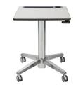 LEARNFIT TRAVEL STANDING DESK 16IN CLEAR ANODIZED ADJUSTABLE   IN ACCS