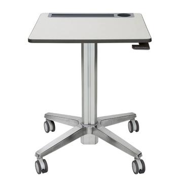 Ergotron LEARNFIT TRAVEL STANDING DESK 16IN CLEAR ANODIZED ADJUSTABLE   IN ACCS (24-547-003)