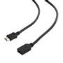 GEMBIRD Cablexpert HDMI med Ethernet-forlængerkabel HDMI 3m Sort 