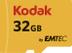 EMTEC MicroSD Card 32GB KODAK SDHC F-FEEDS