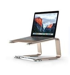 GRIFFIN Elevator stand f laptops Matte Gold/ Clear (GC42028)