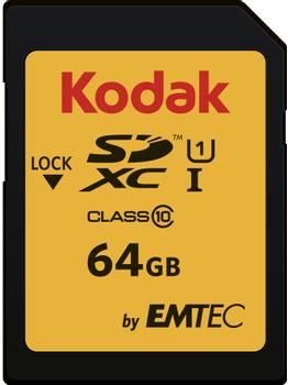 EMTEC SD Card 64GB KodaK SDXC  (EKMSD64GXC10K)