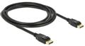 DELOCK Displayport 1.2 kabel 4K 60Hz 2m