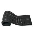 LOGILINK Keyboard wired flex. USB black