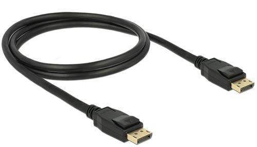DELOCK Displayport 1.2 kabel 4K 60Hz 1m (83805)