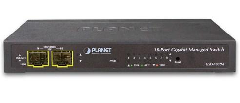 PLANET IPv4/IPv6 Managed 8-Port (GSD-1002M)