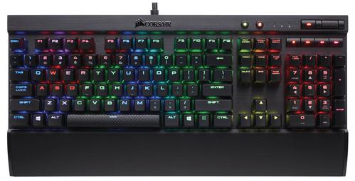 CORSAIR Gaming K70 Lux RGB Tangentbord  trådbunden,  nordisk, cherry mx brown, rgb ljus, mekanisk, speltangentbord (CH-9101012-ND)