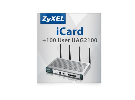 ZYXEL License E-iCard Extension User License 100 Nodes for UAG2100 (LIC-SX-ZZ0004F $DEL)