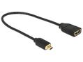 DELOCK micro HDMI-D til HDMI-A