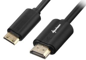 SHARKOON cable HDMI -> mini HDMI 4K black 2.0m - A-C (4044951018000)