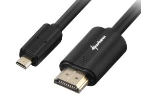 SHARKOON 1.5M, Hdmi/ Micro Hdmi Hdmi (4044951017973)