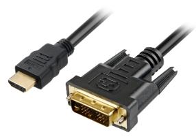 SHARKOON 1M, Hdmi/ Dvi-D Black (4044951017324)