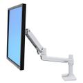 LX DESK MOUNT LCD ARM MOUNT BRIGHT WHITE TEXTURE ACCS