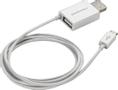 POLY SPARE USB TO MICRO USB Y HEADSET CHARGING CABLE WHITE 33 INCHES