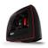 NZXT Manta, Matt sort/ rød Vindu, vifter: Front 2x120mm, bak: 1x120mm, 3, 5"x2/ 2, 5"x3, USB3.0, miniITX