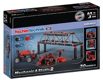 Fischertechnik Baukasten Profi Mechanic+Static 2, Flerfarvet (536622)