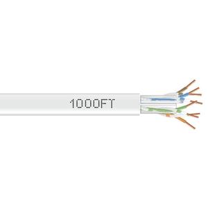 BLACK BOX Bulk Cable CAT6 UTP Solid - PVC 304.8m White Factory Sealed (EYN874A-PB-1000)