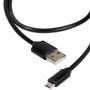 VIVANCO Micro-USB A-hane<->B-hane Sync-laddkabel 1 2m svar