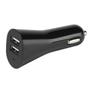 VIVANCO Fast Charging USB Dual car charger 3.4A (2.4+1A) black
