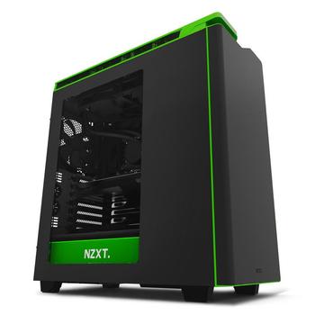 NZXT computer case H440 black-green with window (CA-H442W-M9)