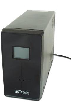 GEMBIRD UPS Energenie-Line-Interactive, 1200VA, 3xIEC, 2xSchuko 230V, USB, RJ11, LCD (EG-UPS-033)