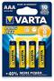 VARTA Longlife batteri - 4 x AAA - A