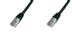 ASSMANN Electronic CAT5EU-UTP PAT.CABLE 0.5M BLACK CU PVC AWG 26/7 CABL