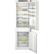 SIEMENS KI86SAF30 Helintegrert kombiskap 265 l, Energiklasse: A++, B:55,8 x D:54,5 x H:177, 2cm, LowFrost, hydroFresh-skuff