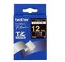 BROTHER P-Touch TZE-334 gold on black 12mm
